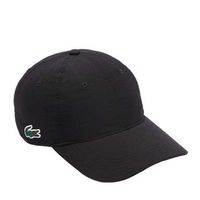 gorra lacoste sport ligera negro