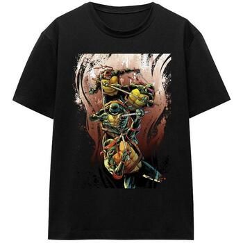 Teenage Mutant Ninja Turtles Tops y Camisetas Earthy Rainbow Warriors para mujer