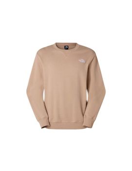 Sudadera The north Face Essential Lite Crew Sweatshirt Hombre Beige