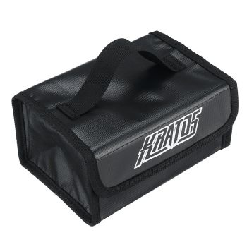 Bolsa de transporte portátil HGLRC KRATOS a prueba de explosiones y retardante de fuego, de 80*120*180 mm, para cargador