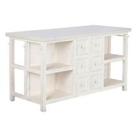 mueble auxiliar home esprit blanco 168 x 76 x 92 cm