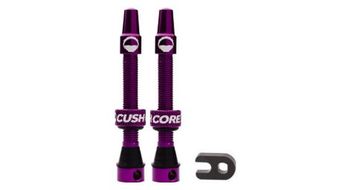 Valvulas  p sin camara  p cushcore 55 mm morado