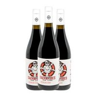 batlliu de sort vino tinto salvavides costers 75 cl 22 vol pack de 3 unidades