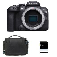 camara mirrorless canon eos r10 242 mp sensor cmos dual pixel 4k wifi sd 8gb estuche