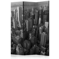 biombo - new york skyscrapers birds eye view 135x172 cm