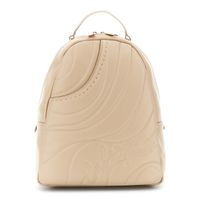 mochila con relleno y acolchado de ondas hazelnut
