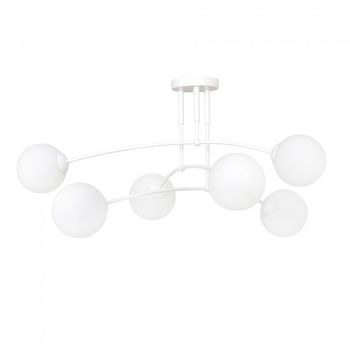 Plafón de techo mobis blanco (6 luces)