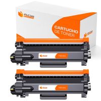 pccom essential brother tn2510xl toner compatible negro pack 2