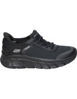 zapatillas skechers slipins linear force negras para mujer 41