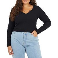brave soul camiseta manga larga gt42604 para mujer