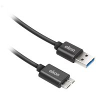 cable usb ekon usb a a micro-usb 18 m usb 32 gen 1 negro