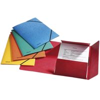esselte carpeta de 3 solapas de colores  25 unidades