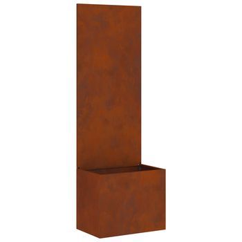 Pantalla De Privacidad Para Jardín Oxidado 50 X 32 X 150 Cm Vidaxl