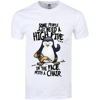 psycho penguin camiseta high five para hombre