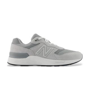 New Balance para hombre. M880V7_CA Zapatillas Fresh Foam X Walking 880 v7 gris (43), Plano, Cordones, Casual