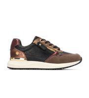 xti para mujer 14421803-kaki zapatillas 144218 verde 37 plano cremallera casual