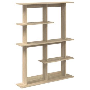 Estante De Pared Roble Sonoma 102 X 20 X 130 Cm Vidaxl