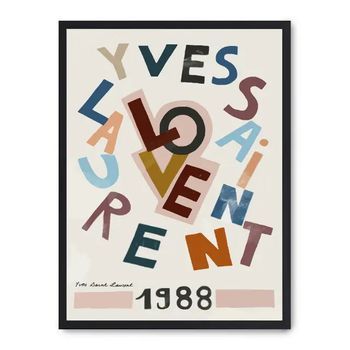 Cuadro Yves Saint Laurent