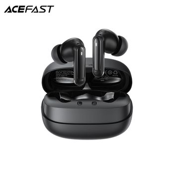 Auriculares Bluetooth 6.0 ACEFAST W8 con Cancelación de Ruido ANC y ENC, Traducción por IA, Baja Latencia para Juegos, Compatibles con Aplicaciones y Control EQ