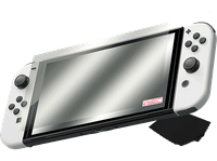 protector pantalla - ardistel blackfire tempered glass anti-bluelight 9h nintendo switch oled transparente