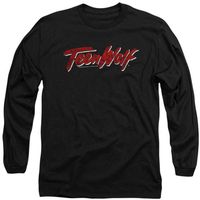 teen wolf camiseta manga larga scrawl para mujer