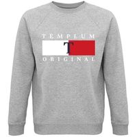 templum jersey sudadera cuello redondo para hombre