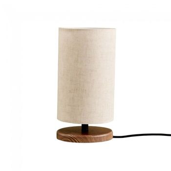 Lámpara de mesa niron crema 30