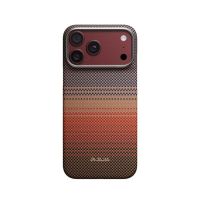funda para movil pitaka edge de fibra de aramida sunset magsafe para iphone 18 pro