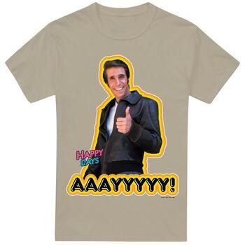 Happy Days Camiseta manga larga Aaayyyyy para hombre