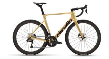 Bicicleta de carretera cervelo soloist shimano ultegra di2 12s 700 mm polvo de oro 2024