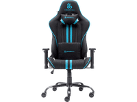 silla gaming - newskill kitsune v2 cojines cervical y lumbar reclinable 180 hasta 136 kg azul