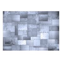 papel pintado 3d - mosaico industrial 250x175 cm