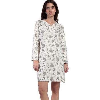 Admas Vestido Camisón de manga larga Winter Wood para mujer