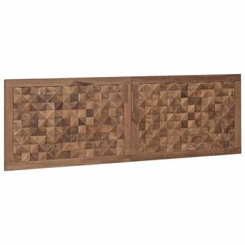 Cabecero，panel De Cabecero Natural Teak Sólido