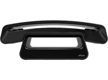 Teléfono - Alcatel ePure Iconic, Inalámbrico, Manos Libres, 10 melodías en el terminal, Negro
