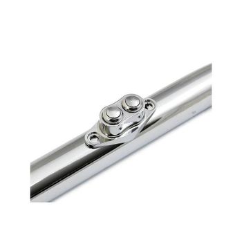 Juego de botones 22mm para atornillar Old Style 2 push cromo