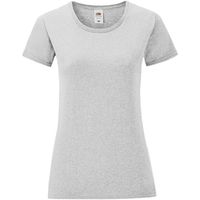 fruit of the loom camiseta iconic para mujer