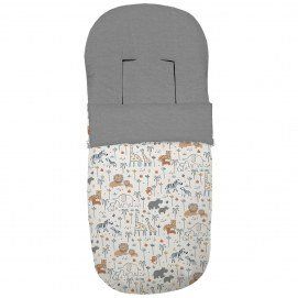 2024 Saco Silla Selva Gris Dydados London Estampado Punto Gris