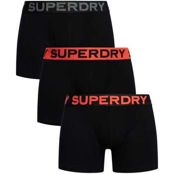 Superdry Calzoncillos Pack de 3 calzoncillos tipo bóxer de algodón orgánico para hombre