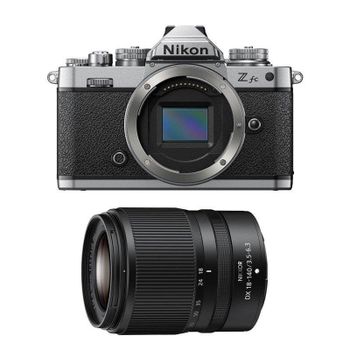 Cámara Mirrorless Nikon Z fc 20.9MP 18-140mm f/3.5-6.3 VR 4K UHD WiFi Bluetooth