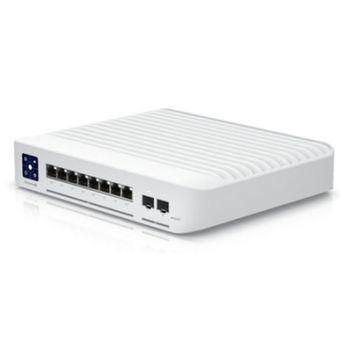 Ubiquiti UniFi Enterprise 8 Switch Gestionado L3 2.5G Ethernet PoE Acero inoxidable