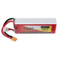 zop power 148v 7000mah 60c 4s bateria lipo con conector xt60 para dron de carreras rc