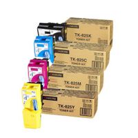 kyocera tk-825 full set original toners 4 pack