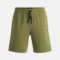 boss bodywear cotton-jersey lounge shorts - s
