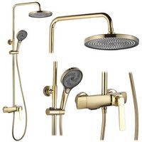 conjunto de ducha rea rebel gold