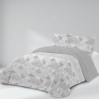 edredon sedalina sherpa limp 550 grm2  funda cojin 90 cm rufino diaz gris