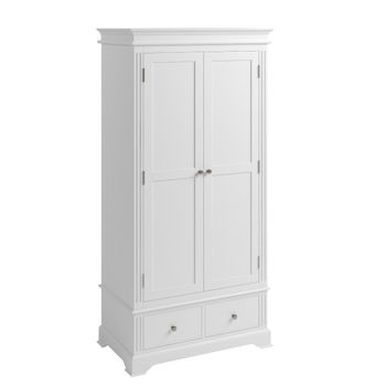 Grace White 2 Door Wardrobe