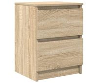 mueble tv - mesa de tv de roble sonoma 40x35x54 cm madera de ingenieria