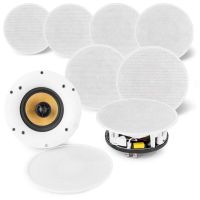 altavoces de techo power dynamics wcs50 400w wifi bluetooth multizona