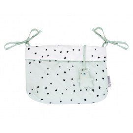 Cesta de pañales con lazos Bear with me Menta